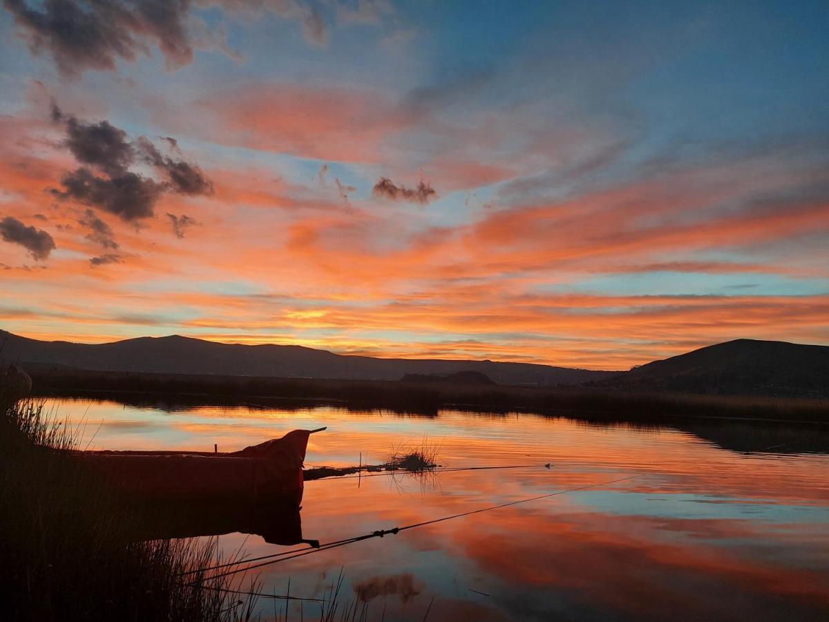 بونو Uros Lodge Peru المظهر الخارجي الصورة